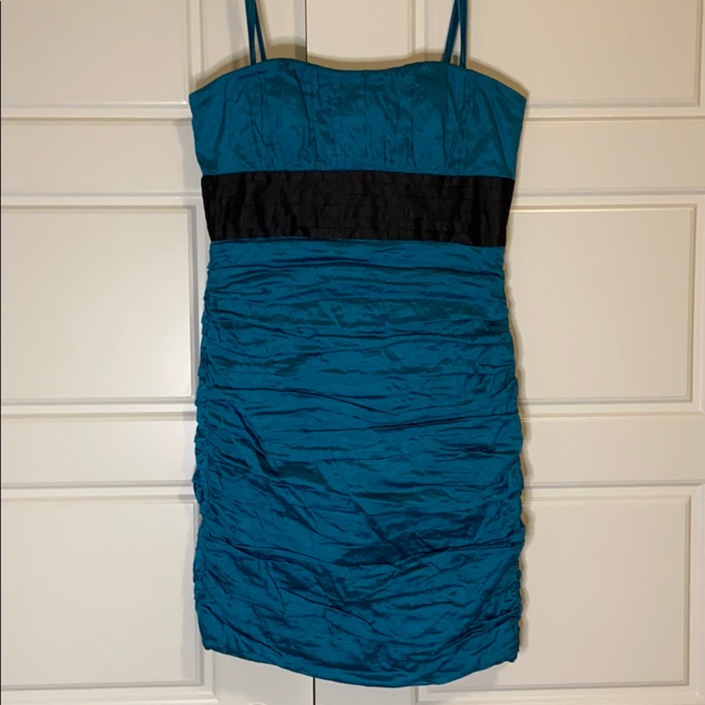 BCBG strapless cocktail prom dress